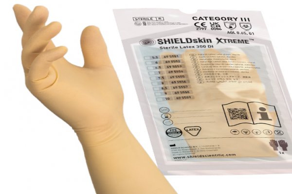 Guantes SHIELDskin XTREME™ Sterile Latex 300 DI