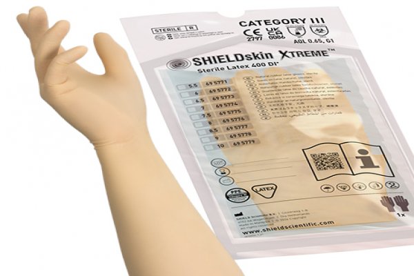 Guantes SHIELDskin XTREME™ Sterile Latex 400 DI+